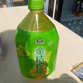 康师傅金桔柠檬果味饮料1升