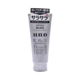 【3件装】SHISEIDO 资生堂 UNO吾诺 新款黑炭清爽洗面奶 130g