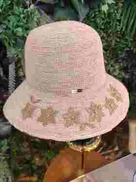 玛格丽特/Margaret Mitchell 百搭草帽夏天防晒刺绣遮阳帽