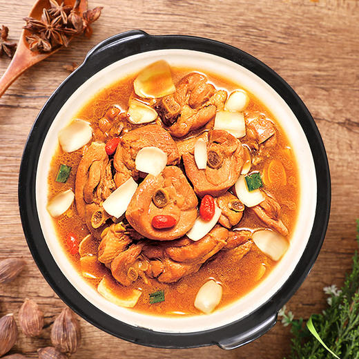 谷言家宴菜-百合火锅鸡820g*2袋-不支持7天无理由退换货 商品图0