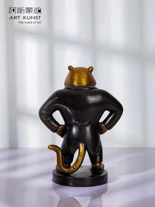 【6F】阿斯蒙迪+林翔虎年青铜限量雕塑本命年虎摆件虎吉祥物生肖礼 商品图1