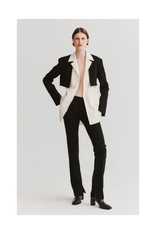 Ashlyn  黑白TATUM拼色两件套夹克 商品图7