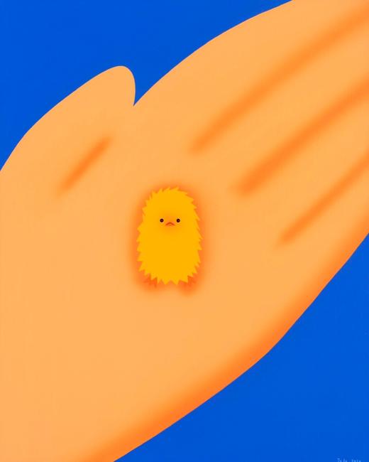 禹露《把你捧在手心》版画 商品图0