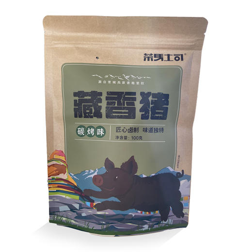 茶马土司牌香藏香猪肉（炭烤味）100g/袋 商品图4