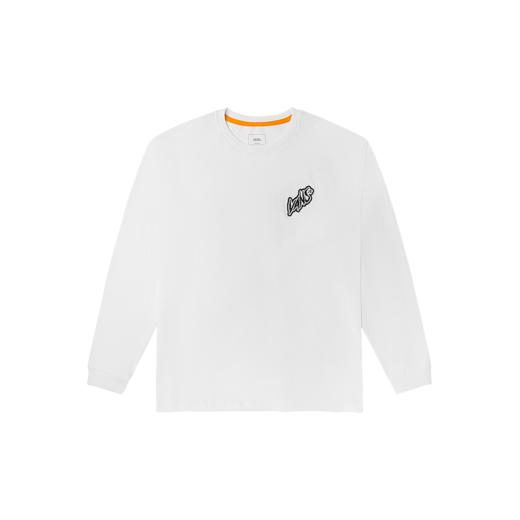 VANS老虎印花男女情侣长袖T恤VN0002BRWHT/VN0002BRBLK 商品图1