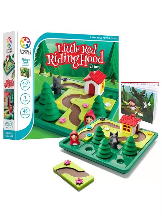 【半山书局】B14F丨SmartGames 小红帽 儿童益智桌游玩具 商品图0