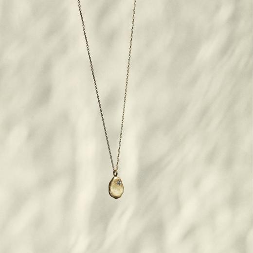 订购8周到｜ Monsieur-Rosalie-蓝宝石 护身符徽章 项链［法国设计师］ 商品图2