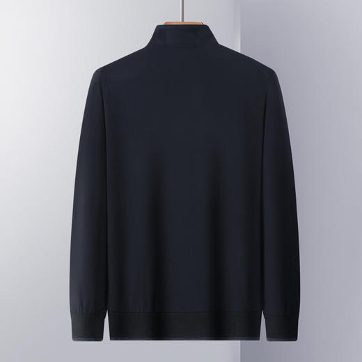 【热卖推荐】罗蒙春季男装外套男士学院风男青年时尚休闲拉链开衫外套 商品图8