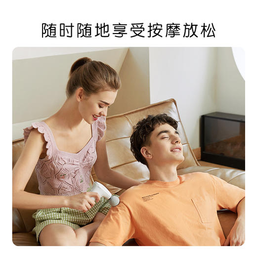 SKG筋膜枪按摩器 F5SE 肌肉放松器 全身按摩器 长续航低音热敷按摩便携健身器材生日礼物送男友老婆礼品 商品图6