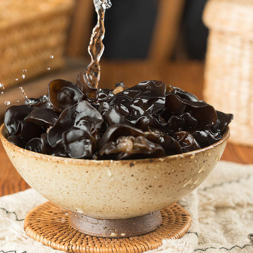 食在有方东北有机黑木耳干货特产耳肉厚无根干木耳160g 商品图2