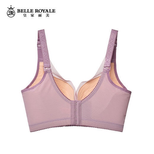 【秒杀品不退不换】皇家丽美无钢圈薄杯文胸调整收副乳聚拢撞棉杯文胸WW1659-1 商品图4