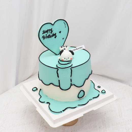 爱心漫画蛋糕 商品图2