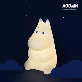 【半山书局】B14F丨Moomin姆明夜灯硅胶触控拍拍灯