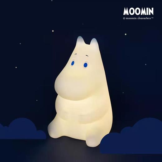 【半山书局】B14F丨Moomin姆明夜灯硅胶触控拍拍灯 商品图0