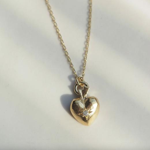 订购7周到｜ Monsieur-Collier Valentin-白托帕石 桃心 项链［法国设计师］ 商品图0