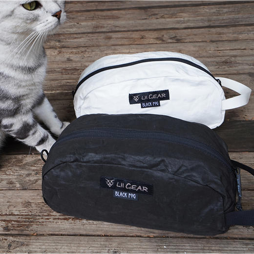 设计感露营户外休闲大力马便携收纳包拉链洗漱包 商品图4