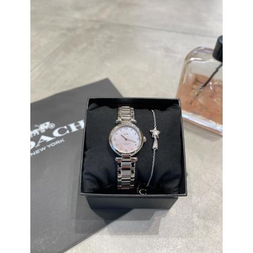 1楼COACH/蔻驰CARY系列表盘钢带石英手表女表 商品图0