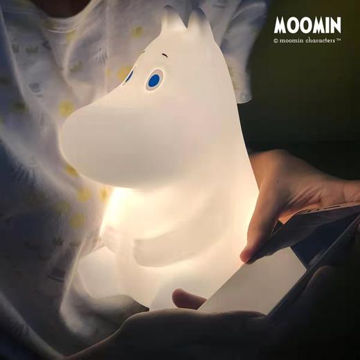 【半山书局】B14F丨Moomin姆明夜灯硅胶触控拍拍灯 商品图1