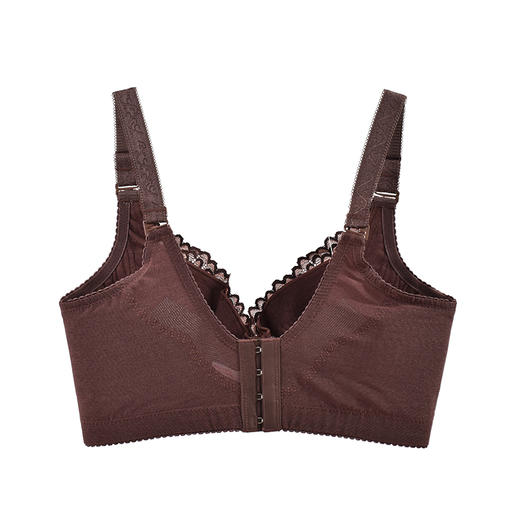 皇家丽美大胸显小薄杯调整型内衣收副乳聚拢文胸W101-1 商品图1