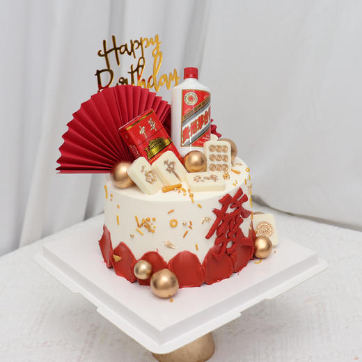 茅台祝寿蛋糕 商品图2