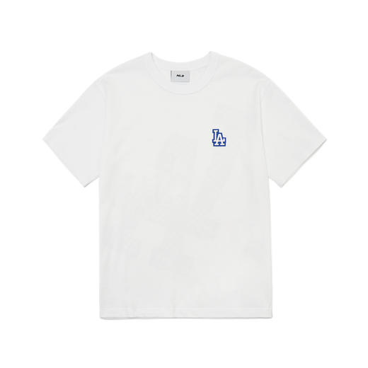 MLB男女情侣T恤棋盘格印花短袖运动休闲宽松22春夏新款3ATSM8023 商品图1