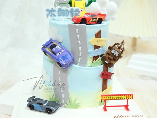 男孩款式  赛道麦昆车 双层  汽车总动员 商品图0