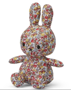 荷兰Miffy米菲兔小碎花红色23cm