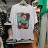 女花朵圆领短T 商品缩略图0