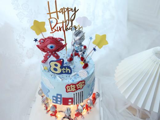 男孩款 翻糖名牌  奥特曼打怪兽 你相信光吗？ 商品图2