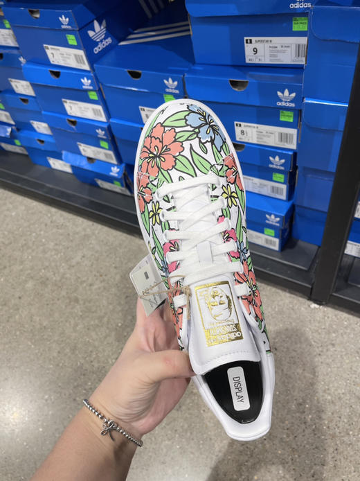 半价¥520！Adidas阿迪达斯三叶草 限量花朵款🌺女款小白鞋 商品图4