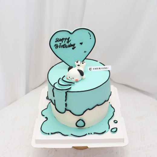 爱心漫画蛋糕 商品图0