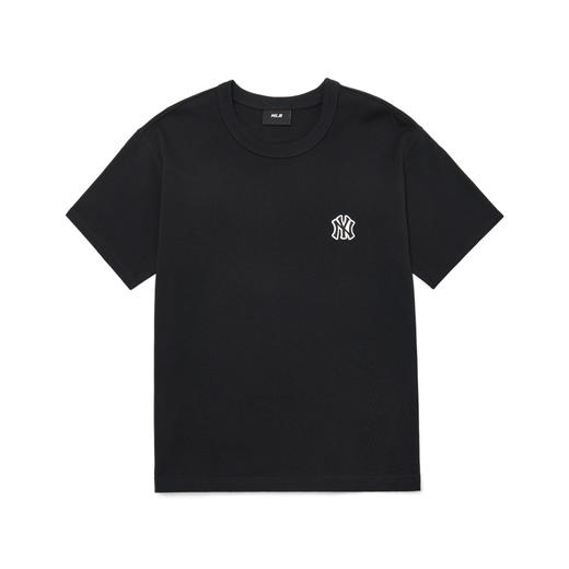 MLB男女情侣T恤棋盘格印花短袖运动休闲宽松22春夏新款3ATSM8023 商品图3