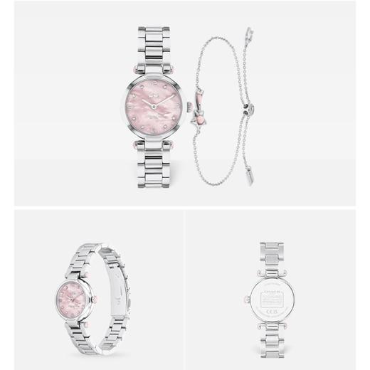 1楼COACH/蔻驰CARY系列表盘钢带石英手表女表 商品图6