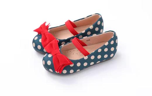 韩剧《我背后的陶斯》同款 ozkiz 波点蝴蝶结皮鞋 商品图3