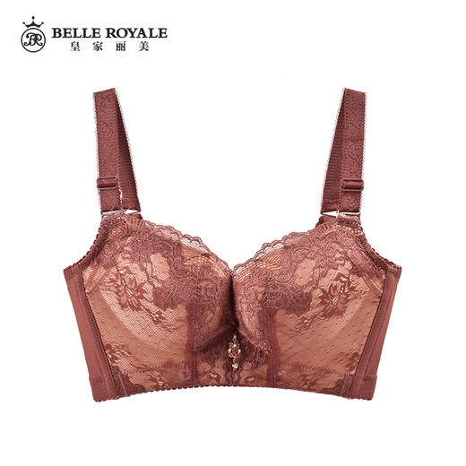 皇家丽美小胸显大中厚杯调整型内衣女聚拢收副乳文胸罩MWW1521-3 商品图0