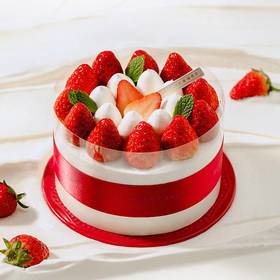 【草莓抱抱】 动物奶油 甜甜的蛋糕要吃在肚子里，在乎你的人要放在心里 幸福下午茶（赣州yq）