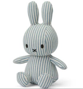 荷兰Miffy米菲牛仔条纹23cm