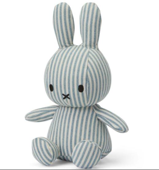 荷兰Miffy米菲牛仔条纹23cm 商品图0