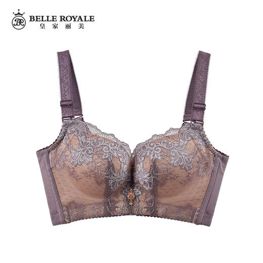皇家丽美小胸显大中厚杯调整型内衣女聚拢收副乳文胸罩MWW1521-3 商品图2