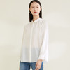 【敦煌联名】玳莎真丝新中式印花衬衫女春夏新款圆角领设计感桑蚕丝上衣   CA31316 商品缩略图3