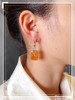 125-2154803，高冰黄翡方扣耳坠，48999 商品缩略图4