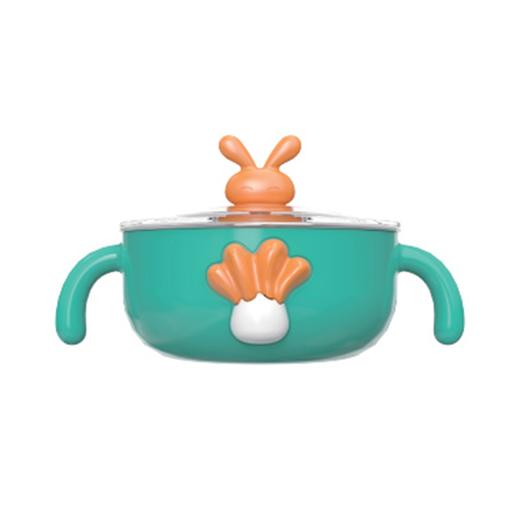 成长树萌兔3D辅食碗300mL 商品图0