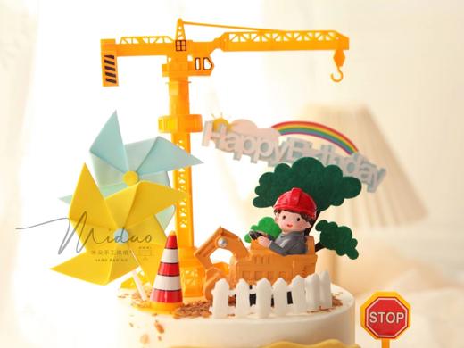 男孩款  风车  挖土机男孩  工程车 商品图1