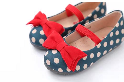 韩剧《我背后的陶斯》同款 ozkiz 波点蝴蝶结皮鞋 商品图5