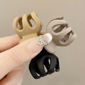 【爆款超低价预售 急单慎拍】金晨同款小抓夹高马尾固定神器小号鲨鱼夹发饰半高马尾夹发夹爪夹