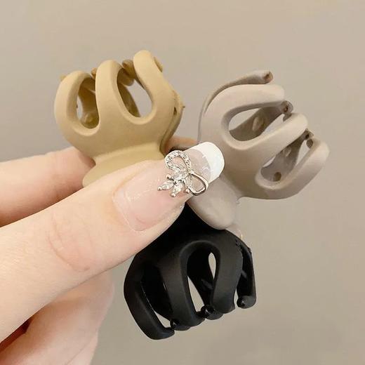 【爆款超低价预售 急单慎拍】金晨同款小抓夹高马尾固定神器小号鲨鱼夹发饰半高马尾夹发夹爪夹 商品图0