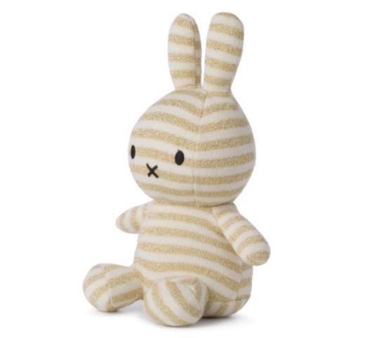 荷兰Miffy米菲兔有机棉奶油闪亮条纹23cm 商品图0