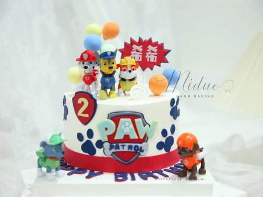 男孩款 汪汪队立大功 翻糖配件 商品图0