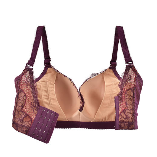 【秒杀品不退不换】W1688-1皇家丽美大胸显小薄款文胸无钢圈全罩杯内衣 商品图2