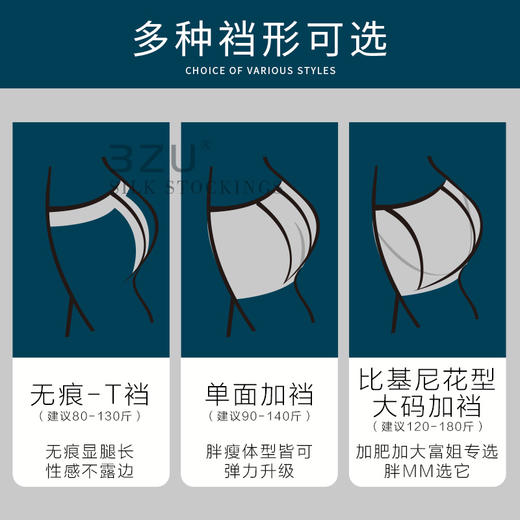 春夏上新天鹅绒超薄透气美肌丝袜夏季光腿神器防脱散耐穿隐形性感连裤袜 商品图4